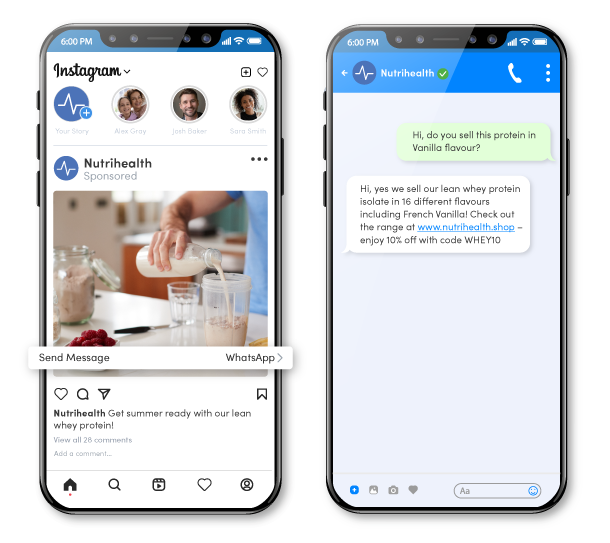 Text Global Business WhatsApp Messaging